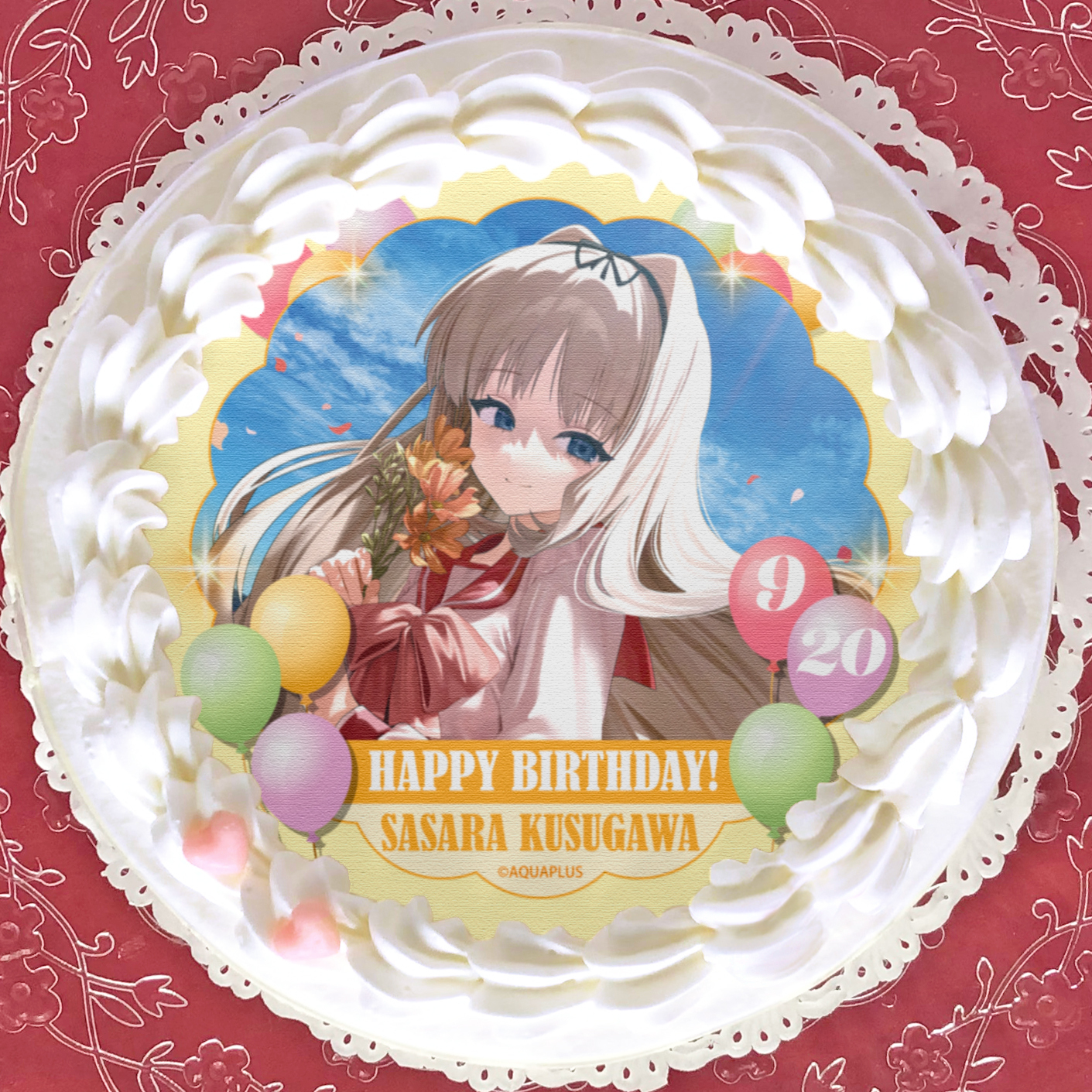 AQUAPLUSアニバーサリーグッズ』第3弾は、9月に誕生日を迎える